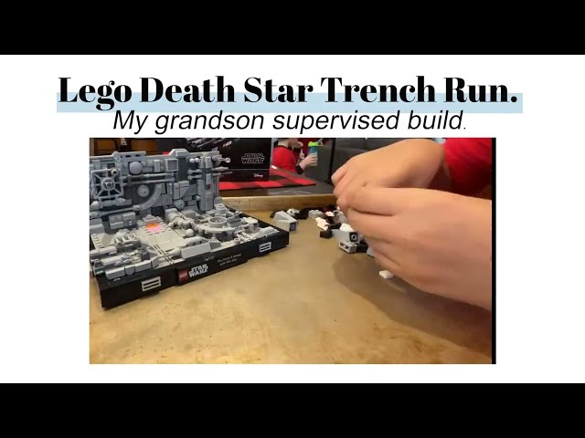 Lego Death Star Trench Run Build #shorts