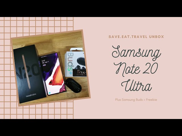 Samsung Note 20 Ultra Unboxing + Free Buds