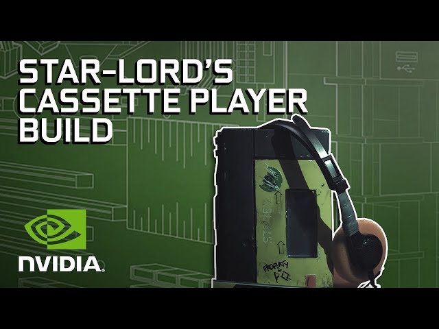 GeForce Garage - Star-Lord's Cassette Player Build
