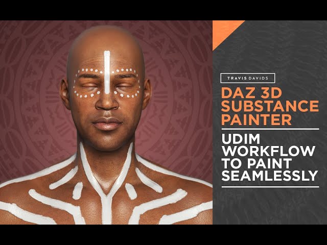 Daz And Substance Painter - UDIM Workflow To Paint Seamlessly