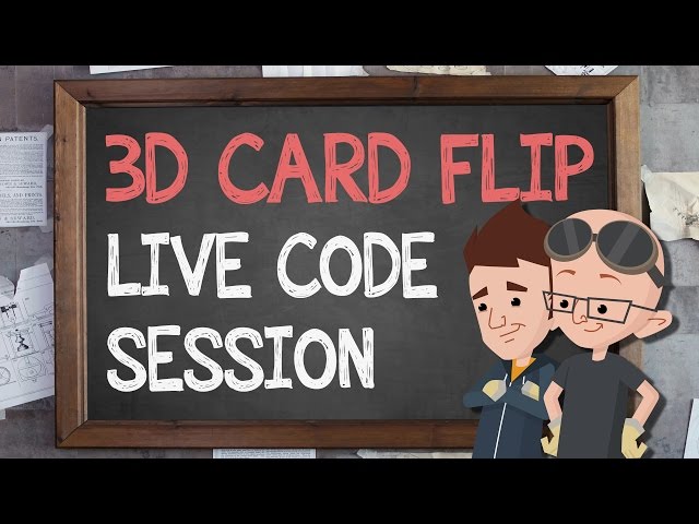 3D Card Flip: Live Code Session - Supercharged