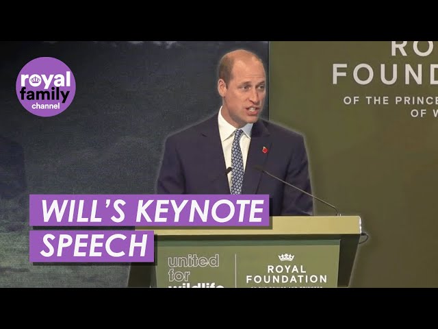 Prince William ‘Sorry’ For Kate’s Absence in Singapore as He Delivers Speech
