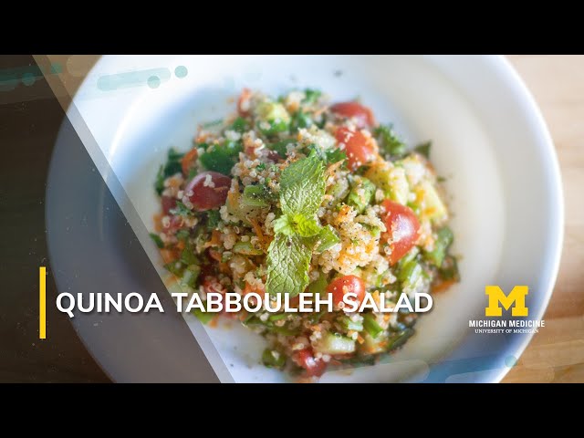Quinoa Tabbouleh Salad: A Healthy Recipe For Your Liver