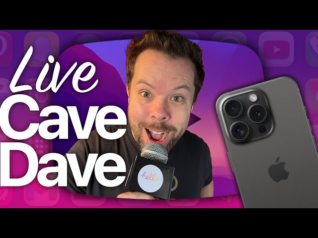 LiveCaveDave - Apple News where YOU ask the questions!