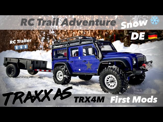 TRX4M / Tuning - Erste TRAXXAS Mods und Tips zum Setup inklusive 1. Ausfahrt mit Anhänger im Schnee
