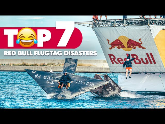 Top 7 Red Bull Flugtag Disasters! 😂
