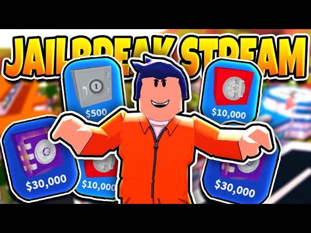 [STREAM] HEISTS WITH SUBS! +FREE CRATES! (Roblox Jailbreak)