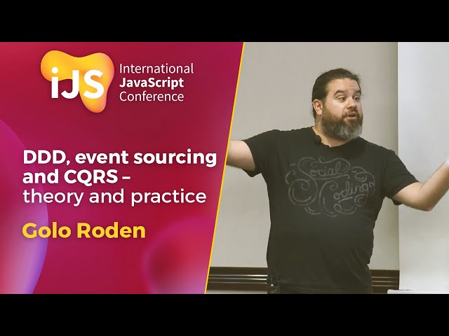 DDD, event sourcing and CQRS – theory and practice