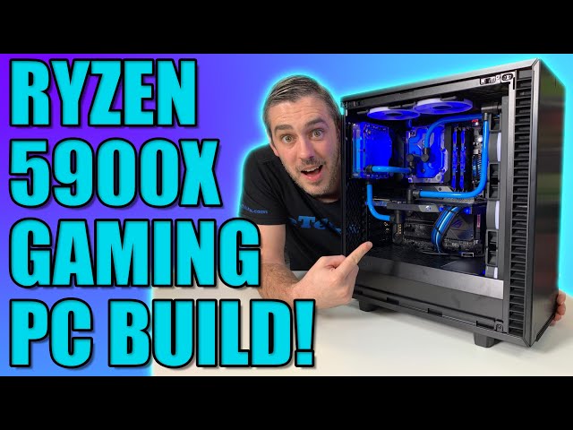 EPIC AMD Ryzen 9 5900X Gaming PC Build!