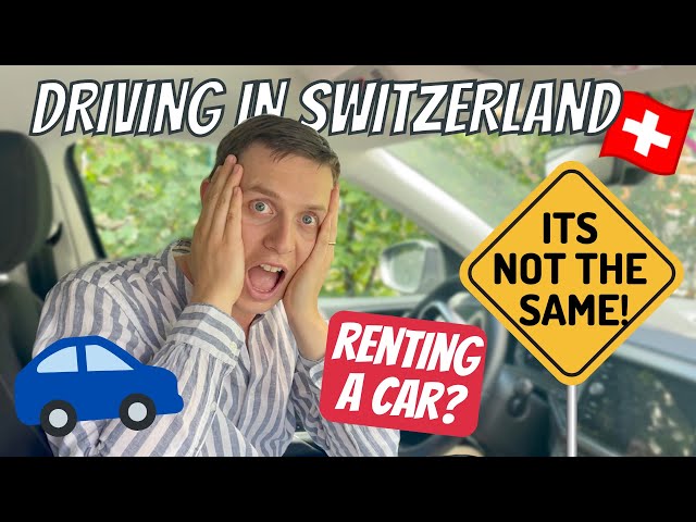 HOW TO DRIVE IN SWITZERLAND: Must-know rules and tips for driving in Switzerland!