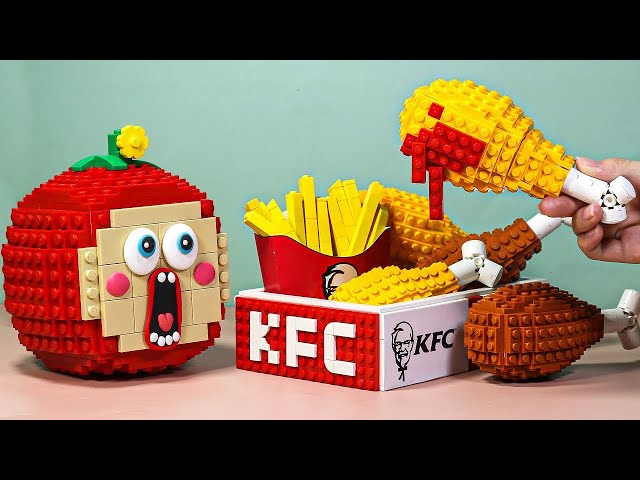 🔴 [LIVE] Best of LEGO FOOD Compilation / Lego In Real Life Stop Motion Cooking ASMR
