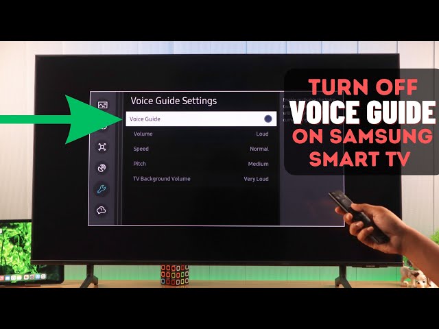 Samsung Smart TV: How to Turn Off Voice Guide! [Disable]