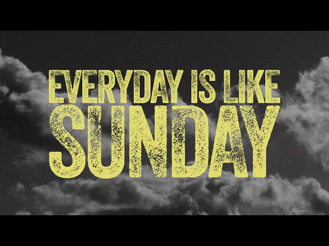The Tea Party - Everyday Is Like Sunday (Morrissey Cover) [Lyric Video]