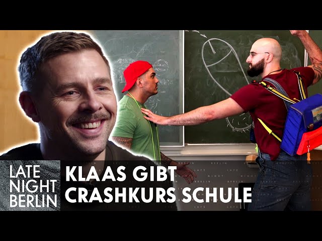 Klaas bildet Lehrer:innen aus | Late Night Berlin