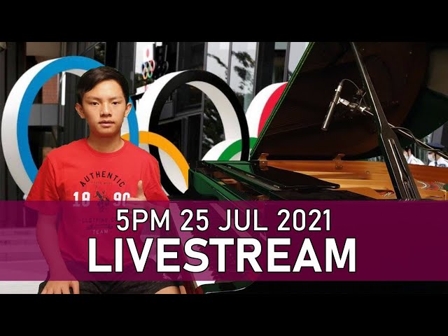 Sunday 5PM Piano - Olympic Livestream - Everything I Do I Do It For You | Cole Lam 14 Years Old