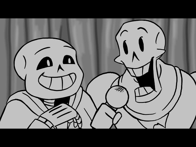 Papyrus tries to tell a joke