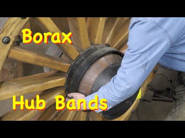 Sizing Borax Tires & Setting Hub Bands | Engels Coach Shop