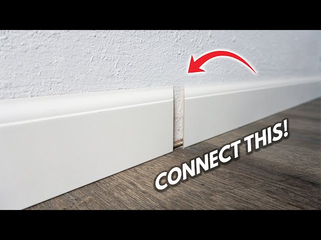 How To Get Perfect Invisible Seams Joining Baseboard Trim And Moulding Like A Pro! | Scarf Joint