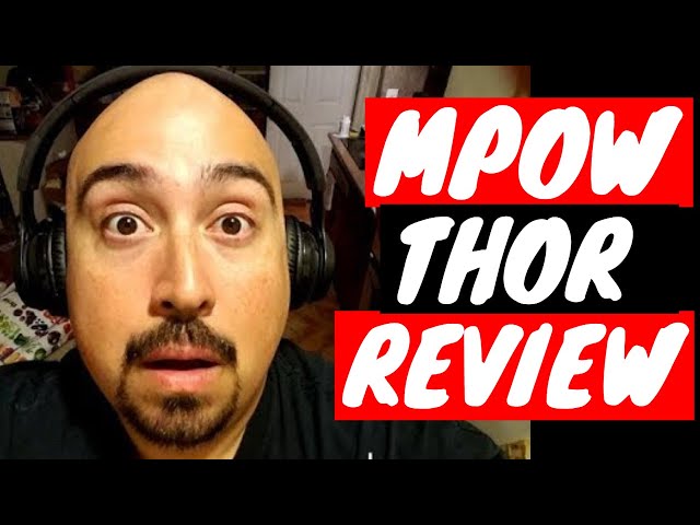 Mpow Thor Bluetooth Headphone Review and Unboxing (2017)