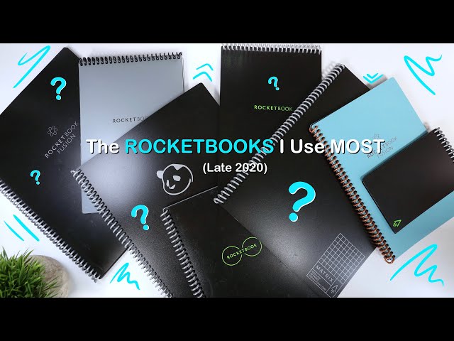 The Rocketbooks I Use MOST + WHY (Late 2020 Edition)