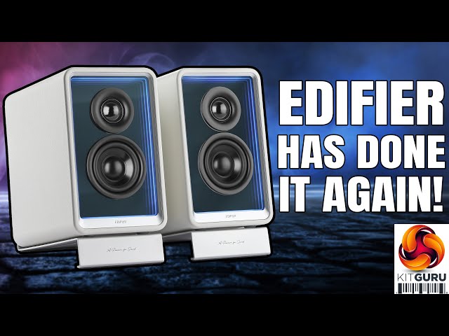 Edifier QR65 Speakers - beautiful design, lovely sound!