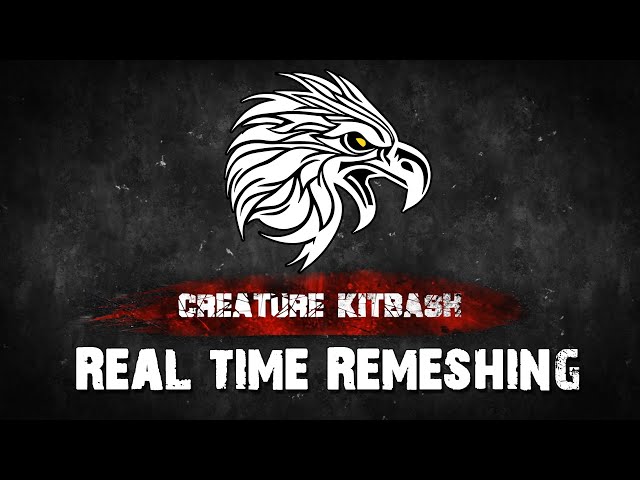 Creature Kitbash - Realtime remeshing