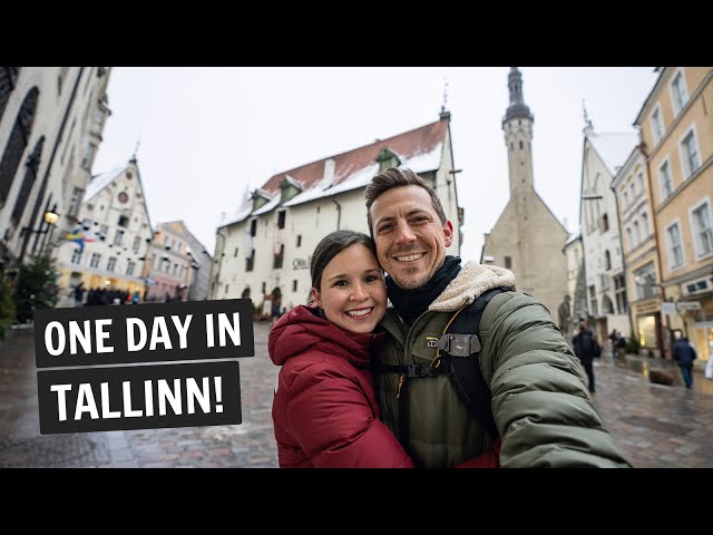Europe’s HIDDEN GEM! 🇪🇪 Day trip to Tallinn, ESTONIA from Helsinki