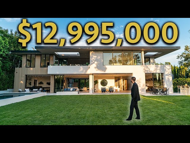 Touring a $12,995,000 LOS ANGELES MODERN MANSION
