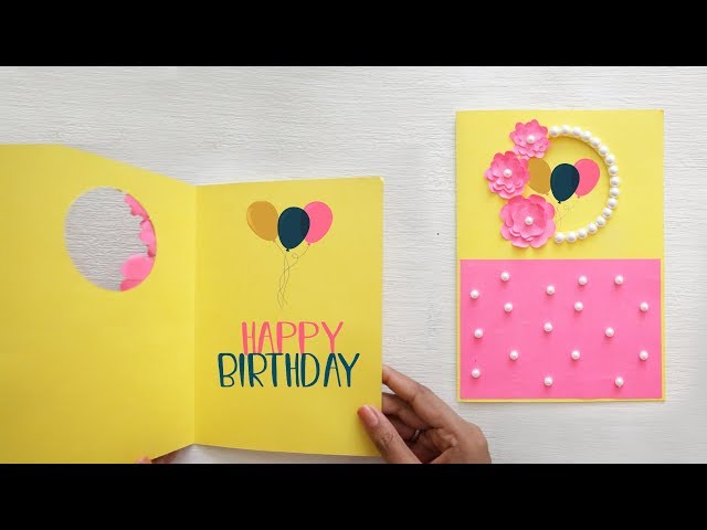Beautiful Birthday Greeting Card Idea | DIY Birthday card