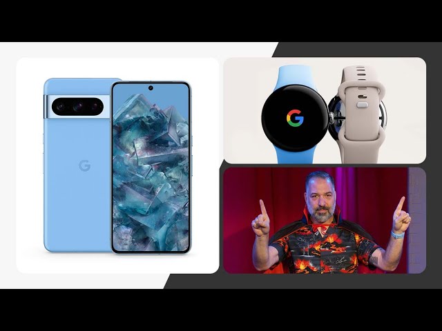 Presenting the magical new Pixel 8, Pixel 8 Pro and Pixel Watch 2