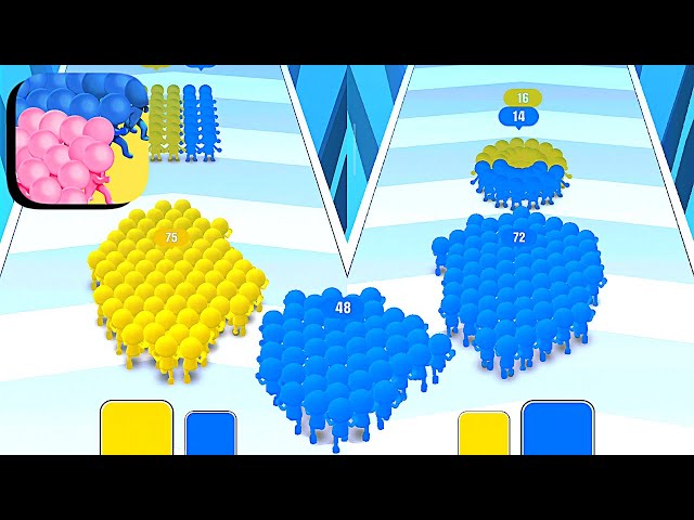 Color Crowd ​- All Levels Gameplay Android,ios (Part 1)