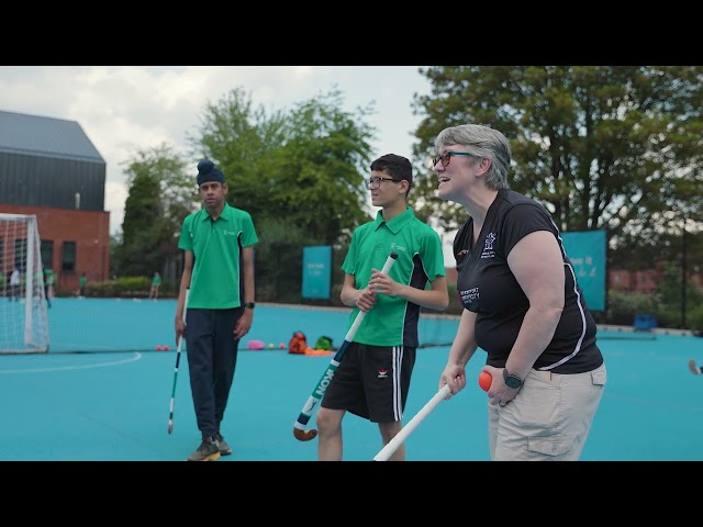 Commonwealth Games Hockey inspired Castle Mead Academy and Leicester Hockey Club partnership