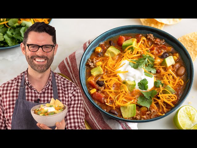 Easy Taco Soup Recipe | Fast and Delicious
