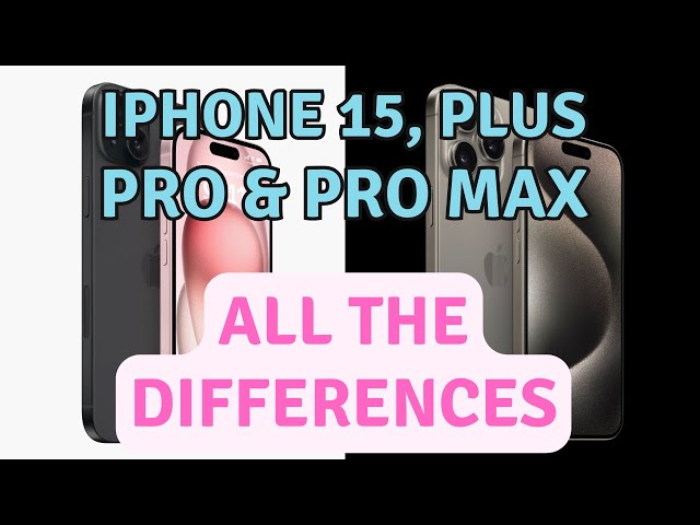 iPhone 15 (Plus) vs 15 Pro (Max): ALL THE DIFFERENCES! Should you pay $200 more?