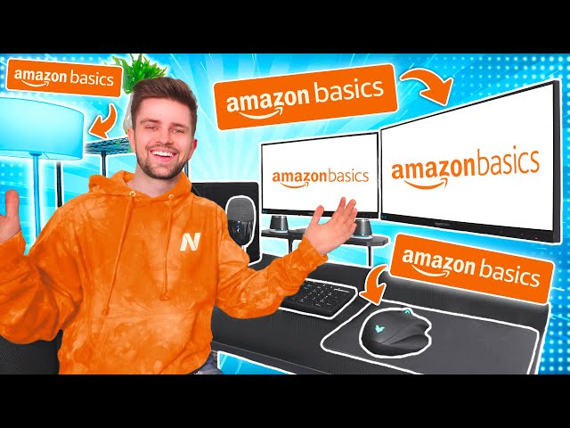I Bought The Complete "Amazon Basics" Gaming Room..