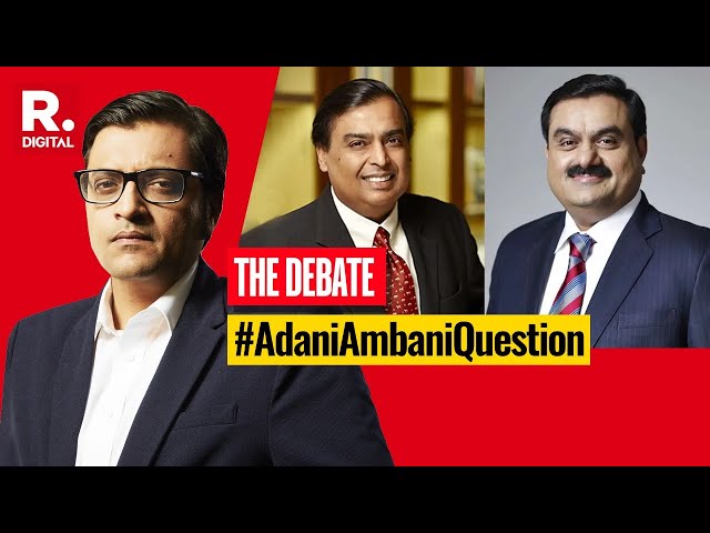 Why Has Congress ‘Shehzada’ Gone Quiet On Adani-Ambani, Asks Arnab | Debate With Arnab