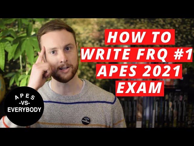 How to Write the Experimental Design FRQ on the AP Environmental Science Exam