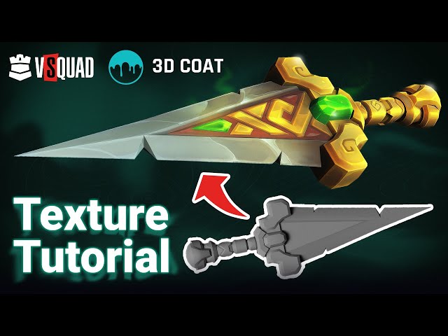 PYKE'S DAGGER (RUINED KING) - Hand Painted Texturing | Tutorial/Commentary