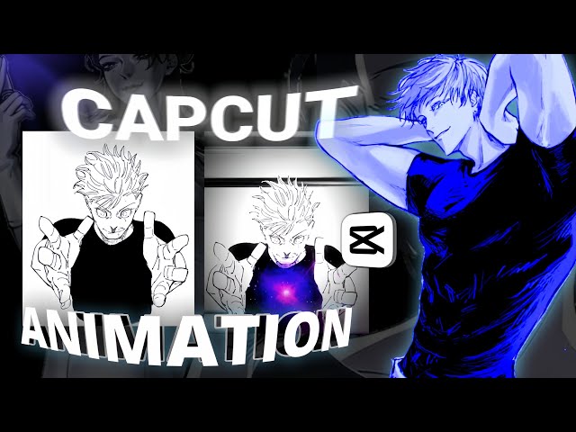 How to animate a manga character on capcut || for beginners