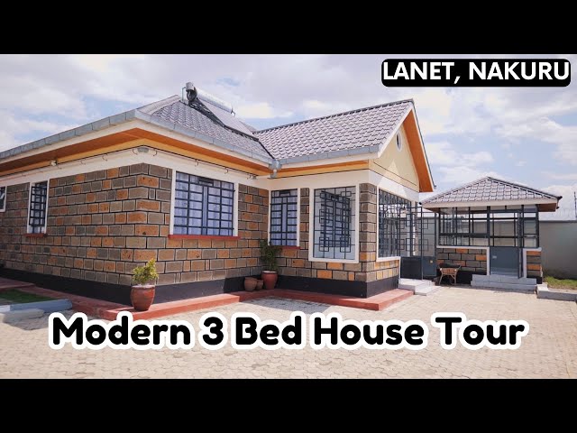 Touring a Classy 3 Bedroom Home in a Gated Community, LANET, NAKURU