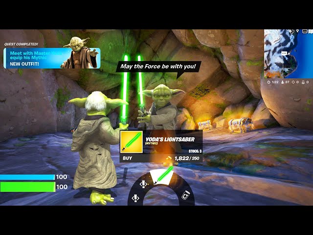 Fortnite JUST ADDED Him in Todays Update! (Yoda Boss Location)