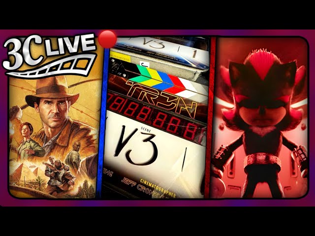 3C Live - Shadow Voice Actor, Tron 3 Logo Backlash, Jack Reacher Review