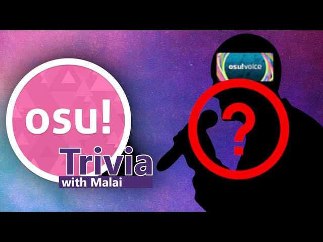Who's the voice behind "welcome to osu!"? - osu!Trivia #shorts