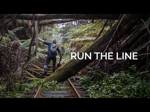 Running 43km along a hidden railway line