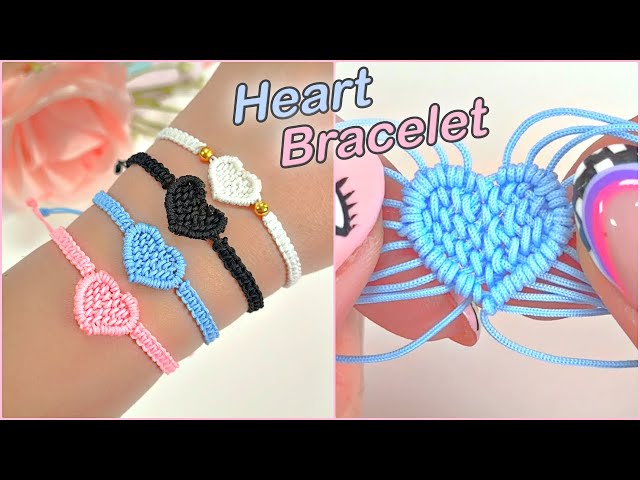 DIY - Heart Bracelet - Handmade Friendship Bracelets