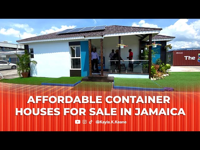 Container Homes for sale in Jamaica| 8.5 million| Kingston Logistics Center| Kayla.K.Keane