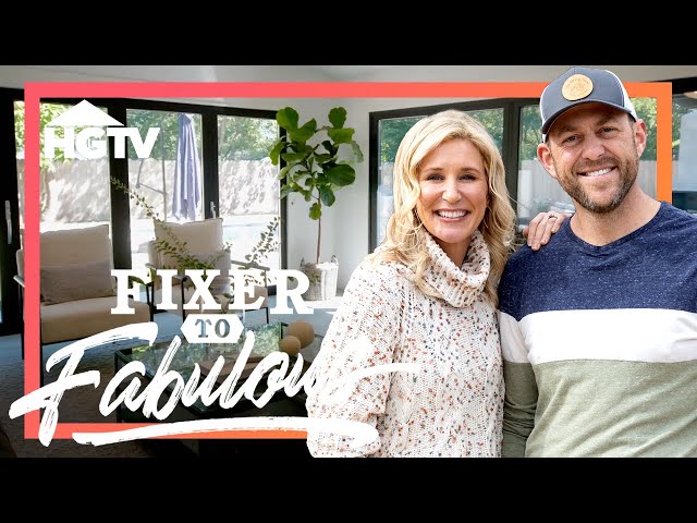 Total Remodel of Dad's Unfinished Bachelor Pad | Fixer to Fabulous | HGTV