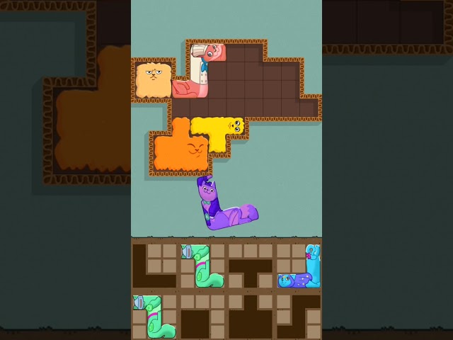 Puzzle Cat's walkthrough (android iOS) gameplay #shorts #game #funny 197