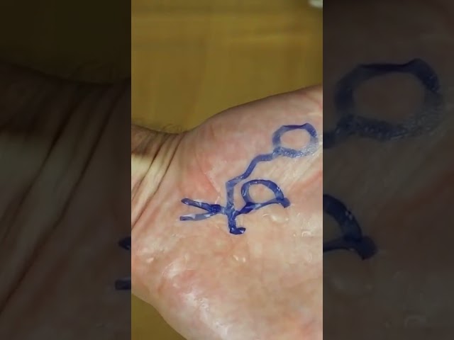 Drawing on Water Is Easy