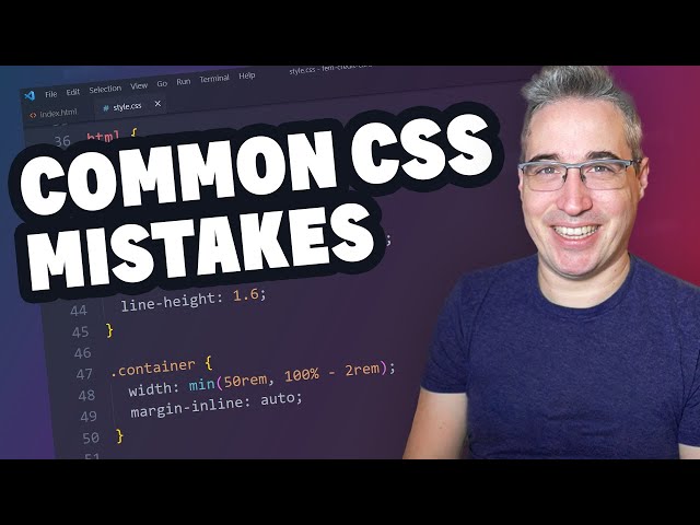 Avoid These 5 Awful CSS Mistakes